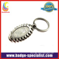 Promotion Metal Keychain with Laser Engraved Logo (HS-KC001)